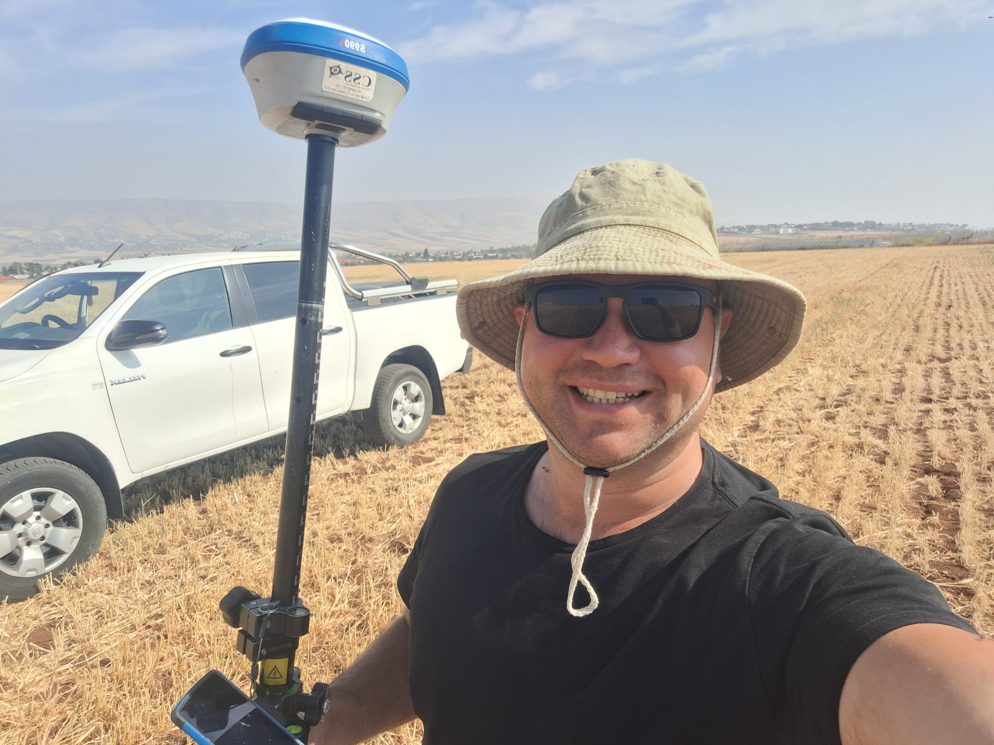 מדידות שטח עם GPS